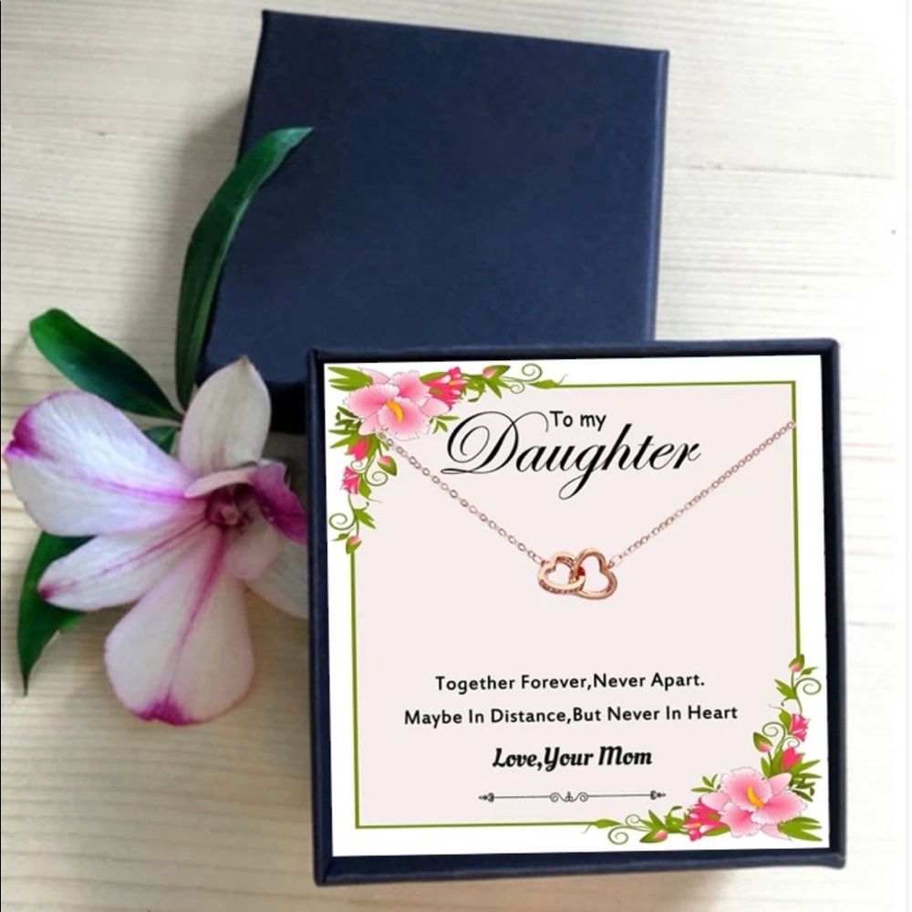 TO MY DAUGHTER ♡ GIFT Necklace - Picture 5 of 7